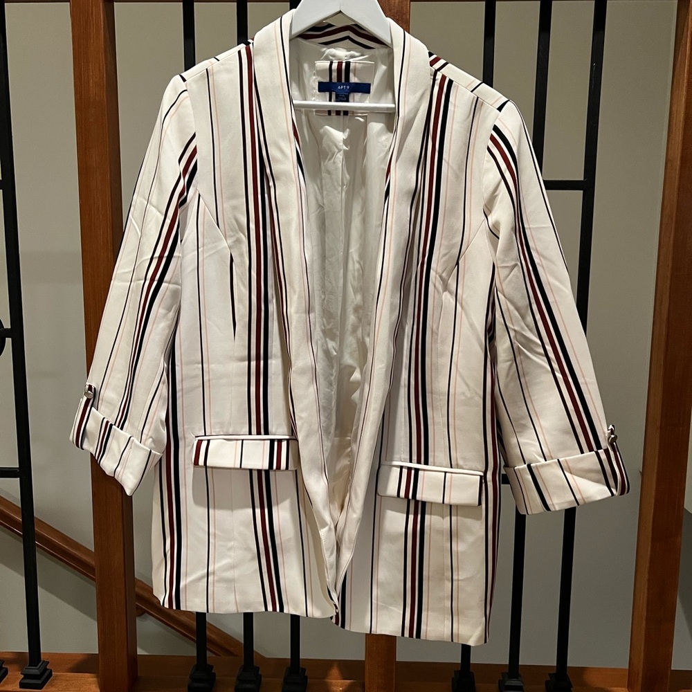 Apt. 9 Striped Blazer